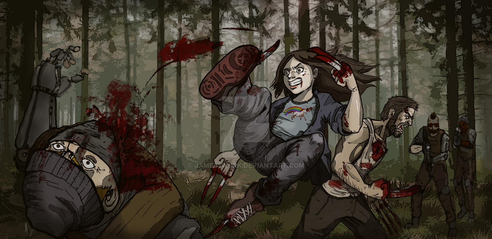 wolverine_and_x23__laura_kinney____forest_fight_by_james2work-db2pztz.png