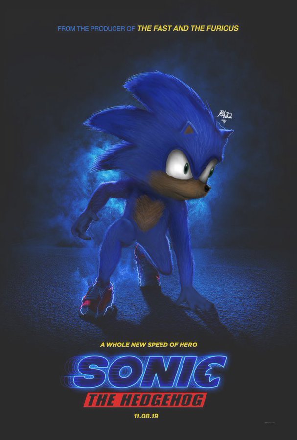 New Sonic the Hedgehog Posters Revealed at CCXP 2019
