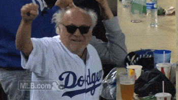 Danny-DeVito-Dancing-in-LA-Dodgers-Uniform.gif
