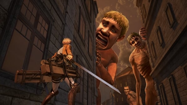 Attack on Titan game to add online four-player co-op via major update  [Update] - Gematsu