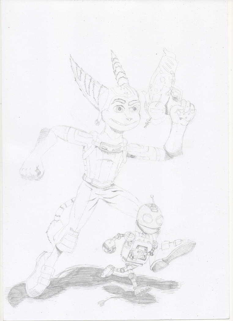ratchet_and_clank_pencils_by_bobalob93-d50ui2u.jpg