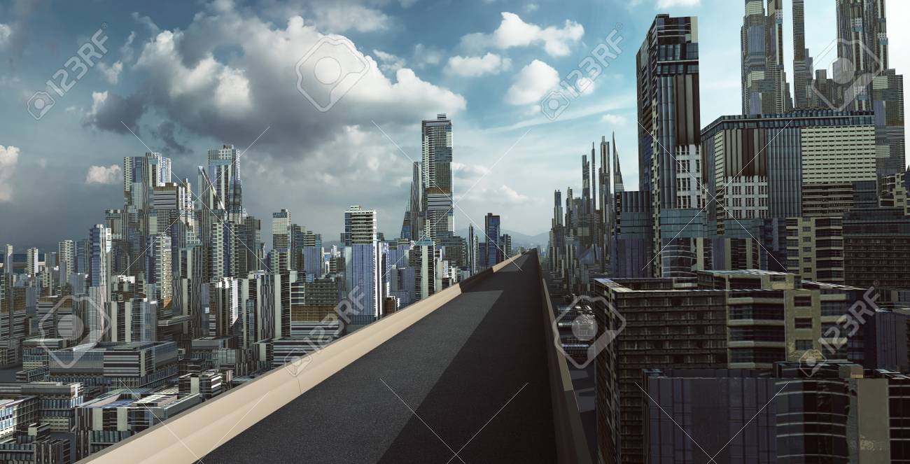 103384084-highway-overpass-with-futuristic-sci-fi-city-and-commercial-office-building-3d-illustration-renderin.jpg